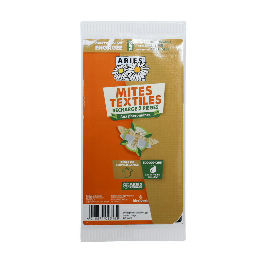 Entopest Paquet De 10 Pastilles Phéromones Pour Mites Des Vêtements - Recharge Pièges Anti-Mites