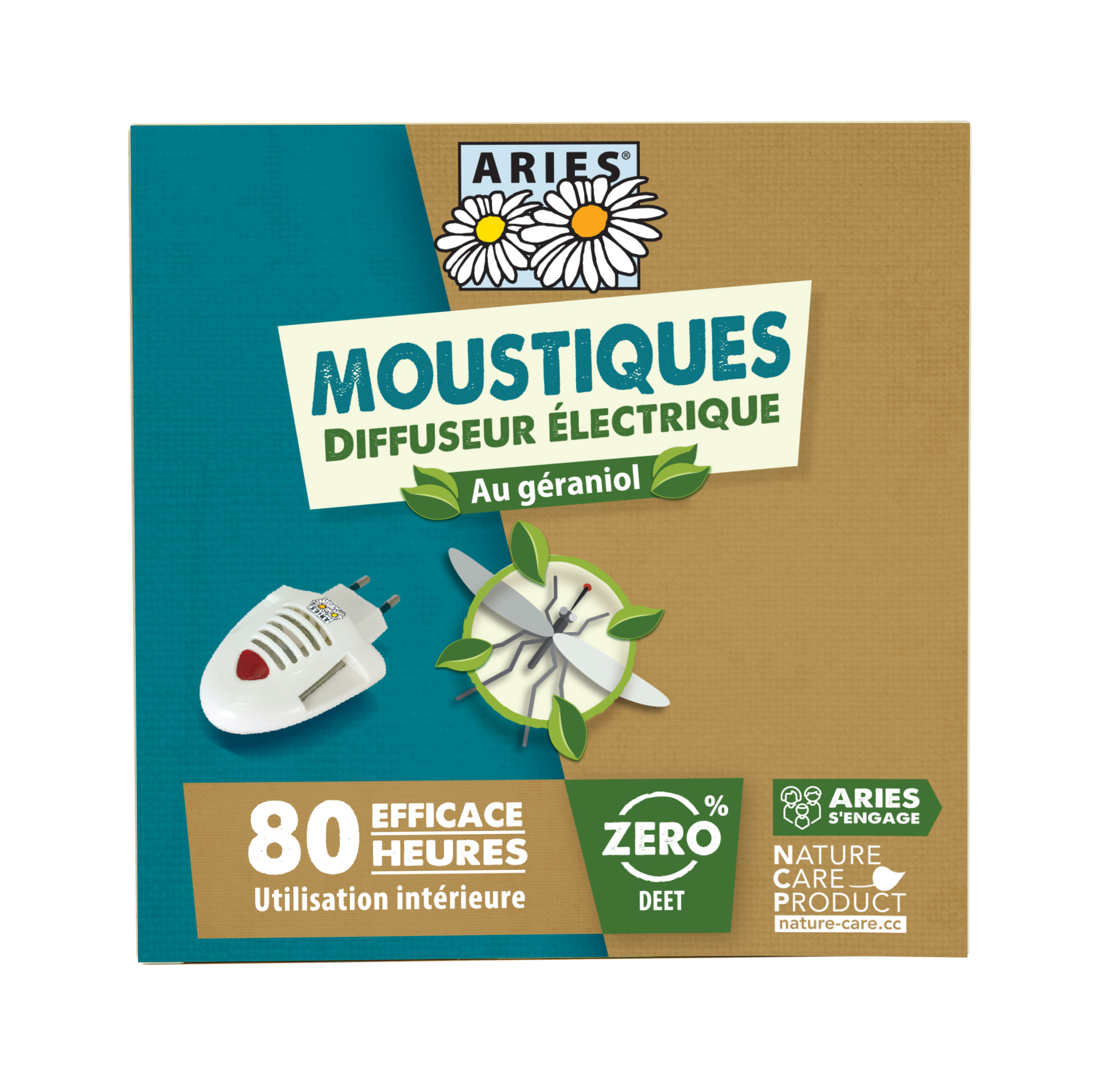 Boite de 30 plaquettes pour diffuseur anti moustiques